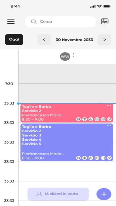 ZetaBarber Business Screenshot