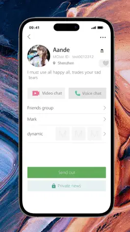 Game screenshot MChat Messenger apk