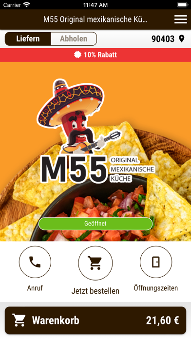 M55 mexikanische Kueche Screenshot