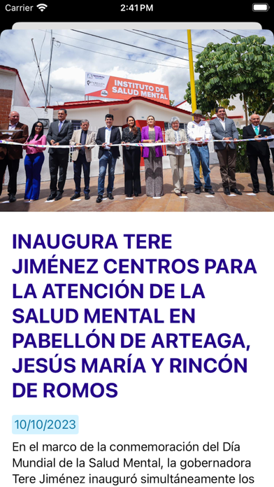 Noticias Aguascalientes Screenshot