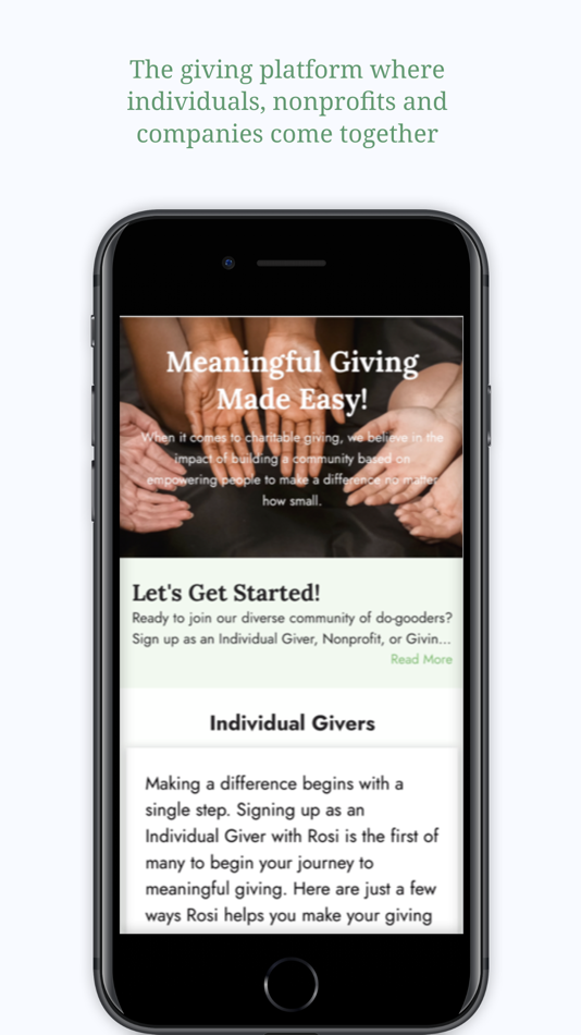#1. Rosi Giving (iOS) 由: Rosi Giving, Inc.