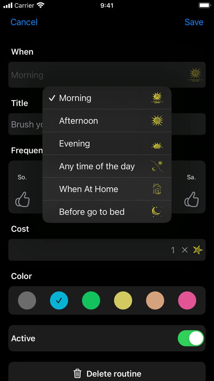 Owl Nest Kids daily routine