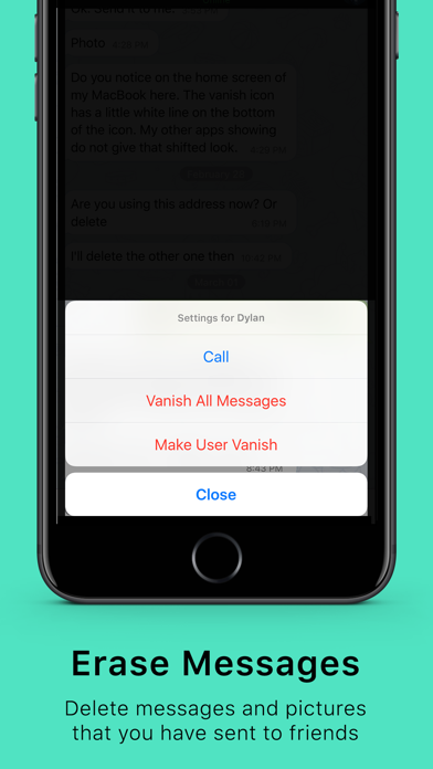 Vanish - Private Messenger Screenshot