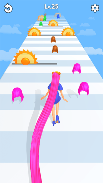 Fashion Long Hair Dancing Race Screenshot