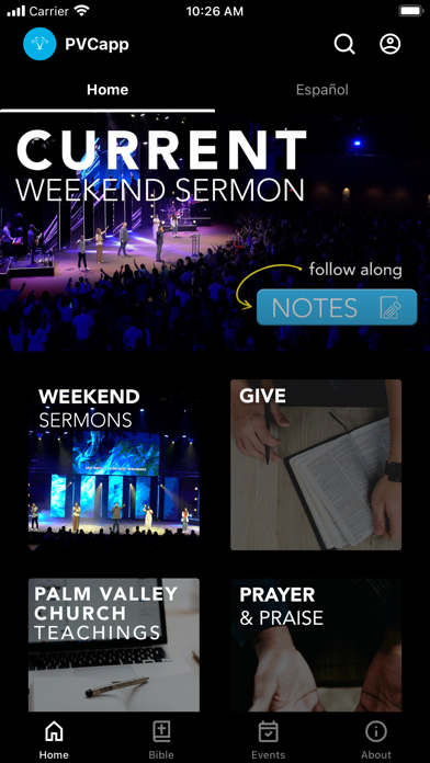 Palm Valley Church - Texas Screenshot