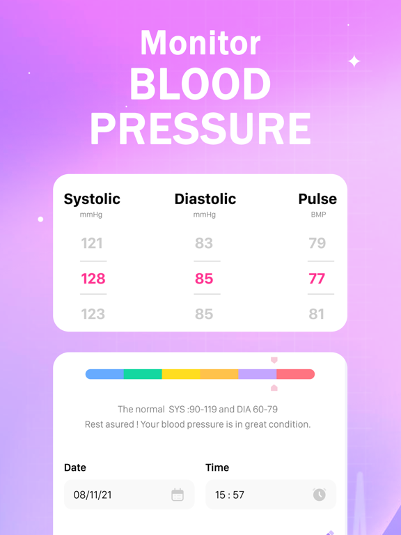 Blood Pressure Tracker BXのおすすめ画像2