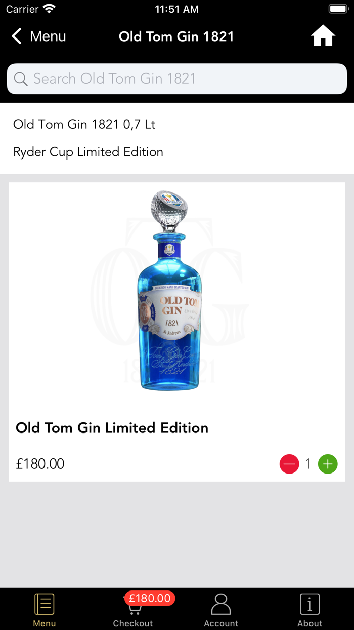 Old Tom Gin
