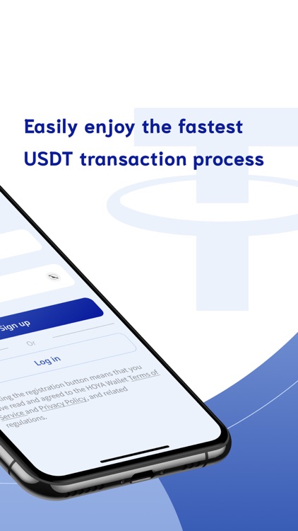 HOYA Wallet - Cash for USDT