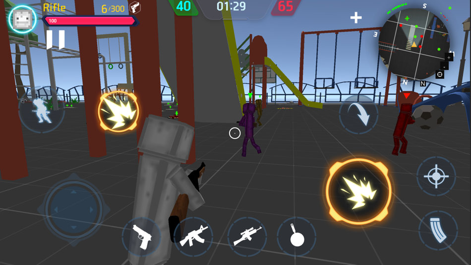 #5. Stickman Battle Playground (iOS) 게시자: THI XANH NGUYEN