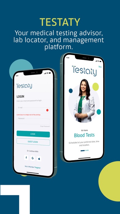 Testaty Screenshot