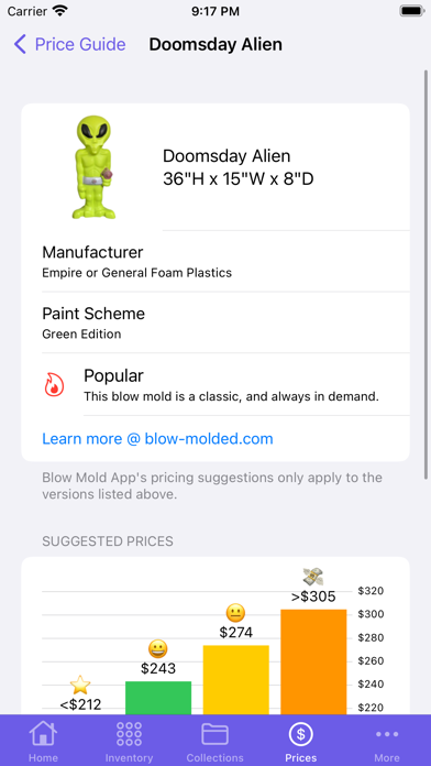 Blow Mold App Screenshot