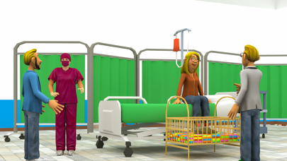 Newborn Mother Twin's Baby Sim Screenshot