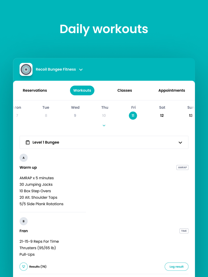 Recoil Bungee Fitness