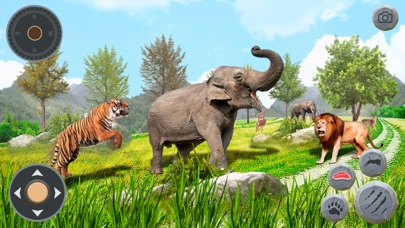 Wild Lion Simulator Games 3D Screenshot