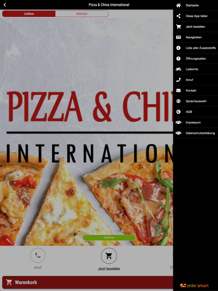 Pizza and China International