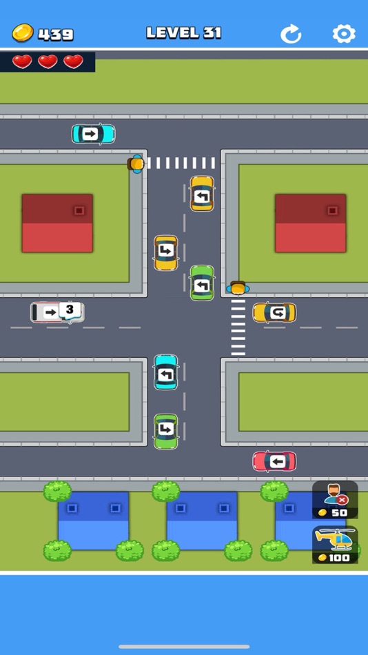 #5. Traffic Puzzle - Car Escape (iOS) 来自: Quynh Tran Thi