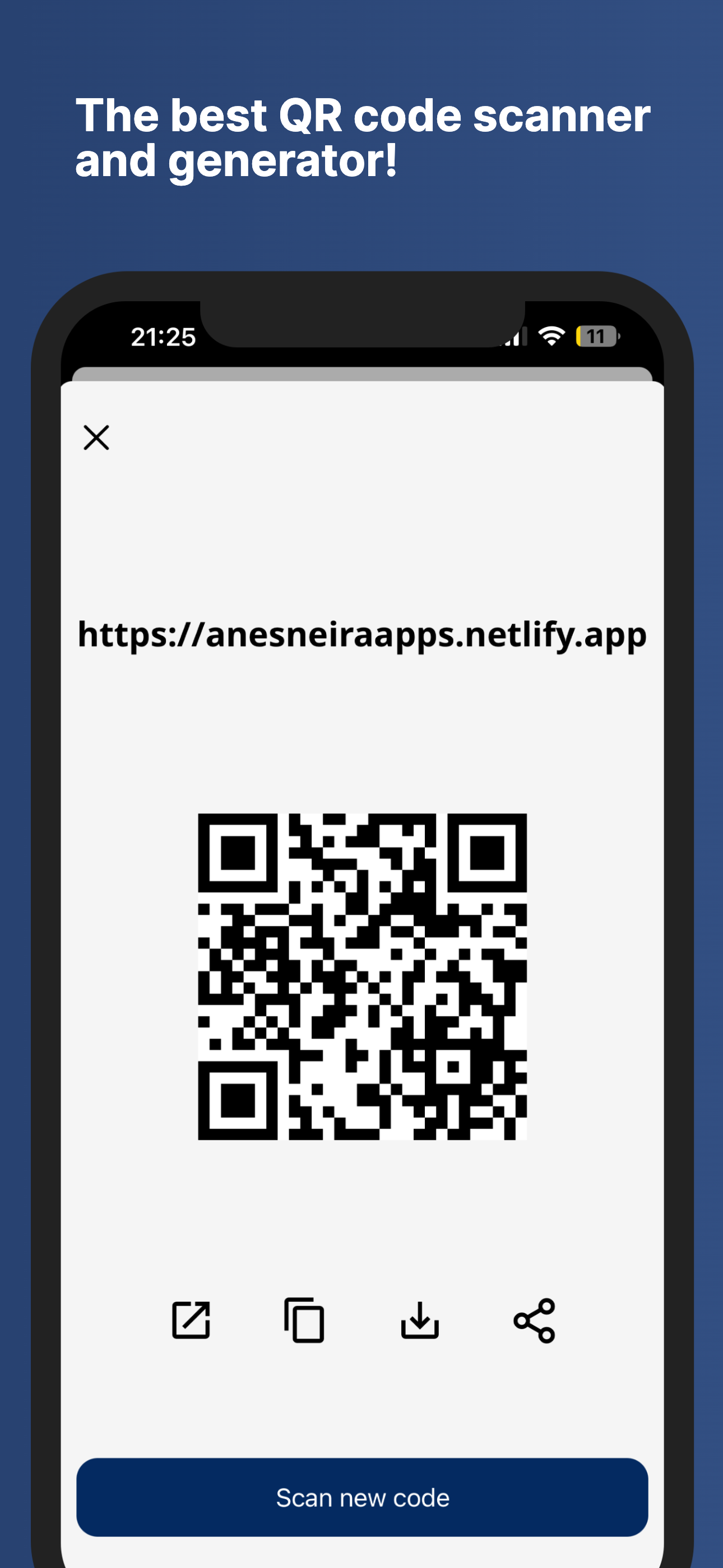 QR Code: Scan & Generate