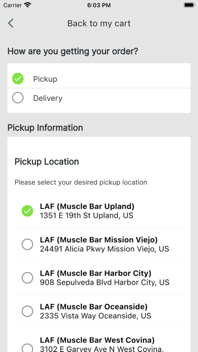 MuscleMeal Screenshot