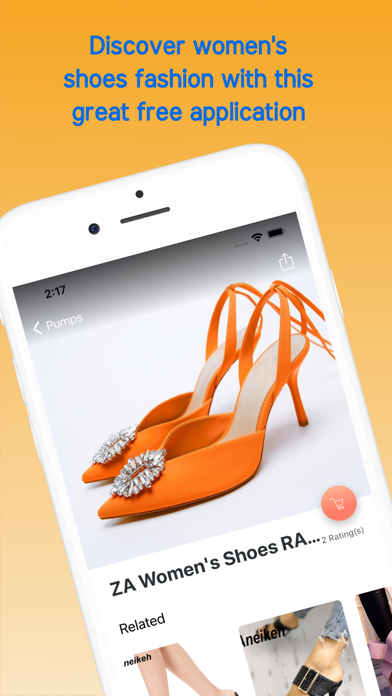 High Heels Shoes Fashion Shop Screenshot