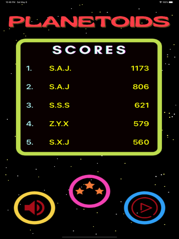 Screenshot #6 pour Planetoids