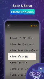 nerdon: homework & math solver iphone screenshot 1