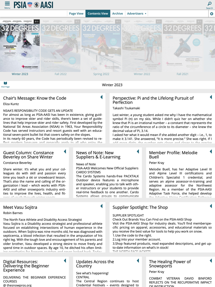 PSIA - AASI Snow Pro Library