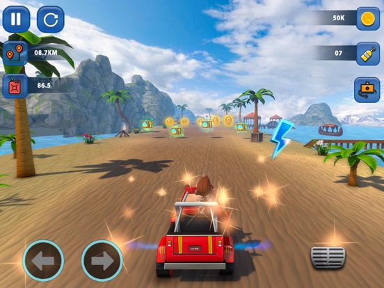 Screenshot #6 pour Beach Car: Buggy Racing Games