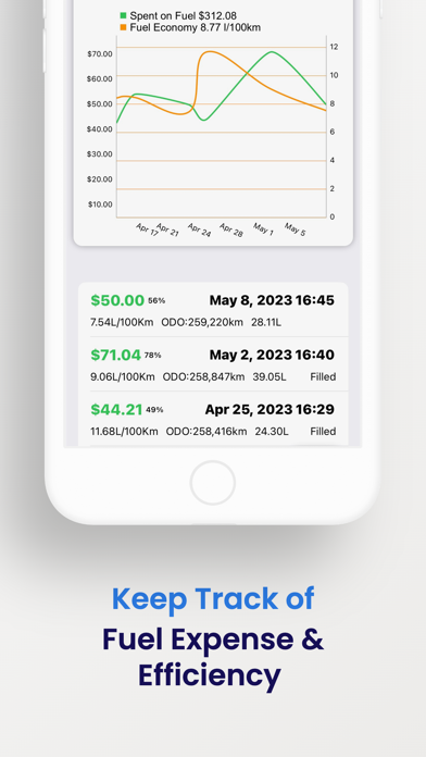 Bola Mileage Tracker Screenshot