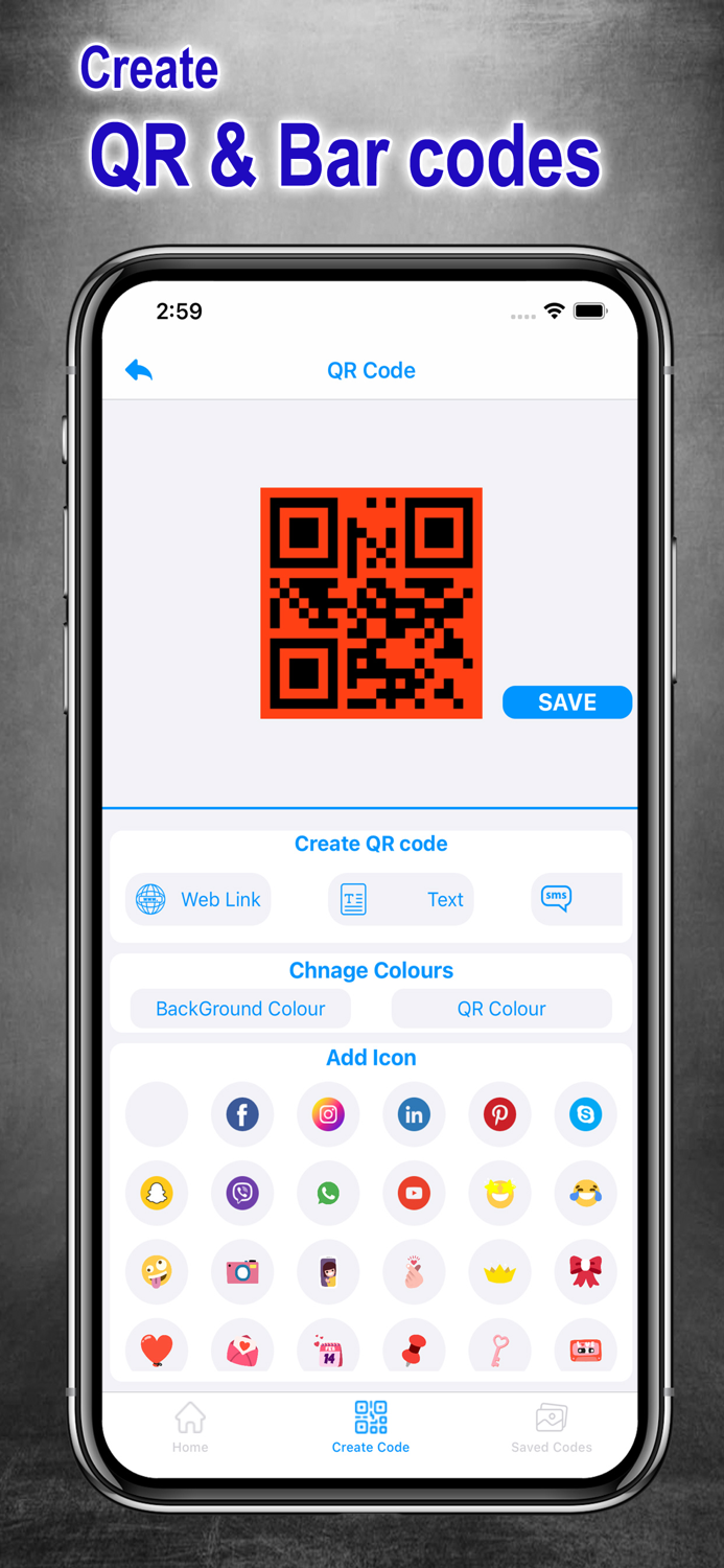 QR and Barcode Generator