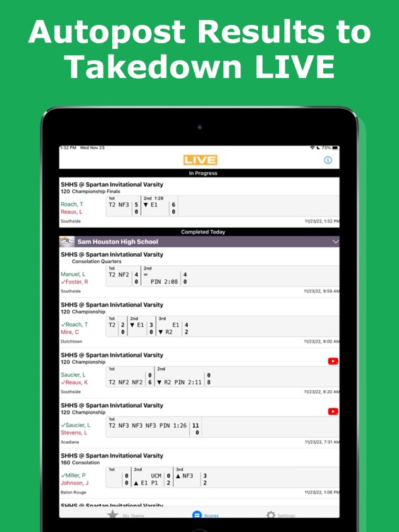 Takedown Scoring and Stats screenshot-9