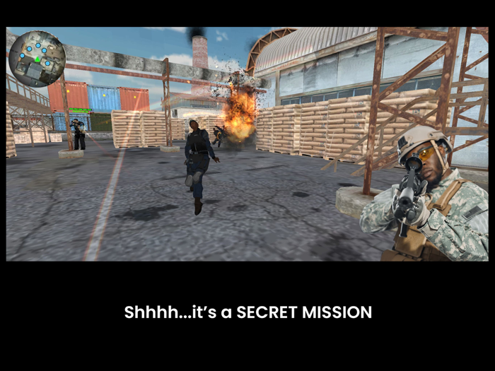 Secret Mission FPS Shooting 3D