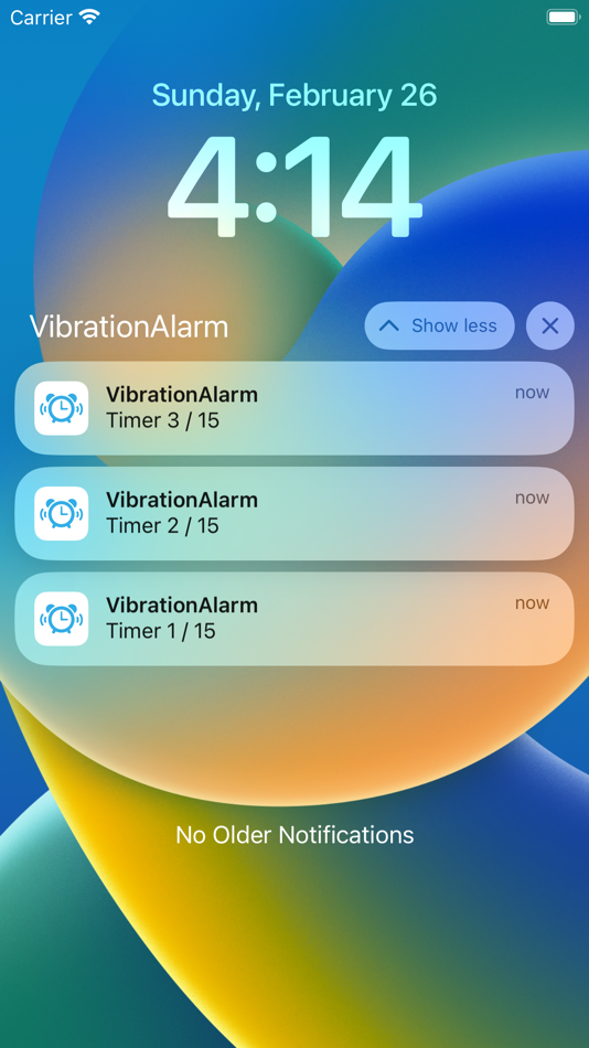 #1. Vibration Alarm Clock & Timer (iOS) 由: FugaPiyo Inc.