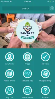 santa fe margarita trail iphone screenshot 1