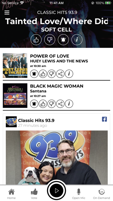 Classic Hits 93.9 Screenshot