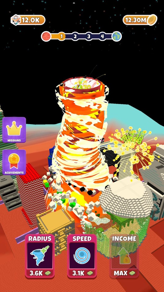 #3. Idle Tornado! (iOS) By: Visar Spanca