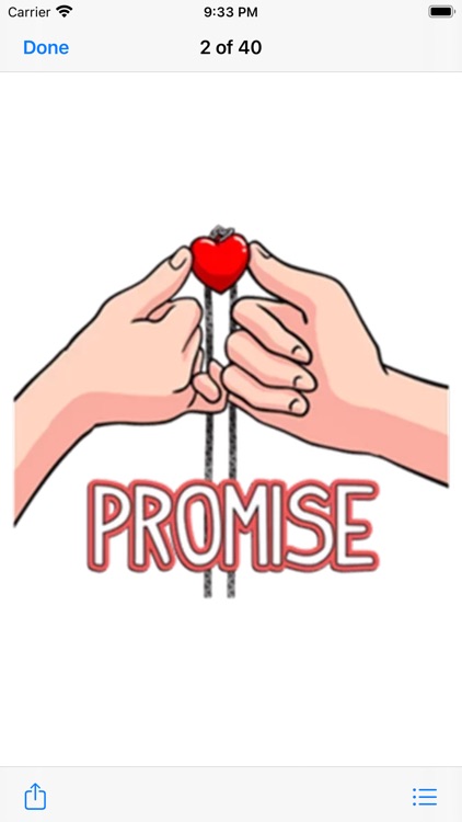 Keep Promises Sticker Pack screenshot-7
