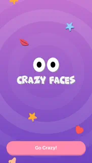 crazy faces - get crazy! iphone screenshot 1