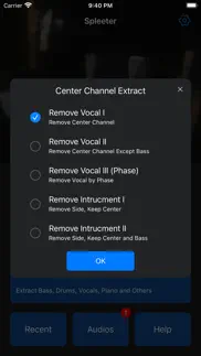 How to cancel & delete audio spleeter 2