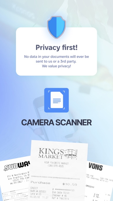 Camera Scanner - Scan to PDF Screenshot