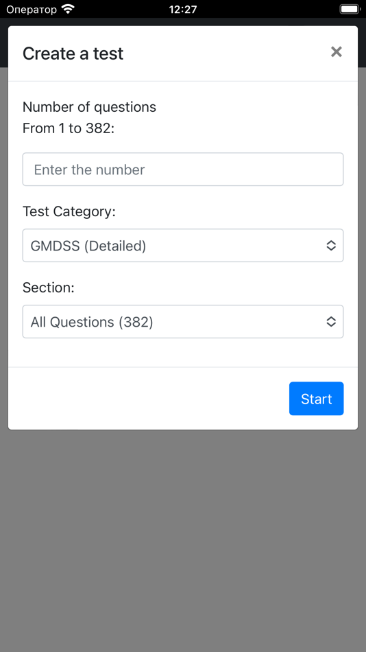#2. GMDSS Detailed CES Test (iOS) 게시자: Maxim Lukyanenko