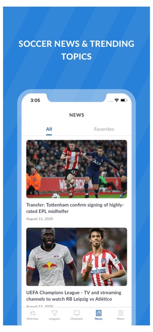 Live Futbol TV. Kanalları App Store'da