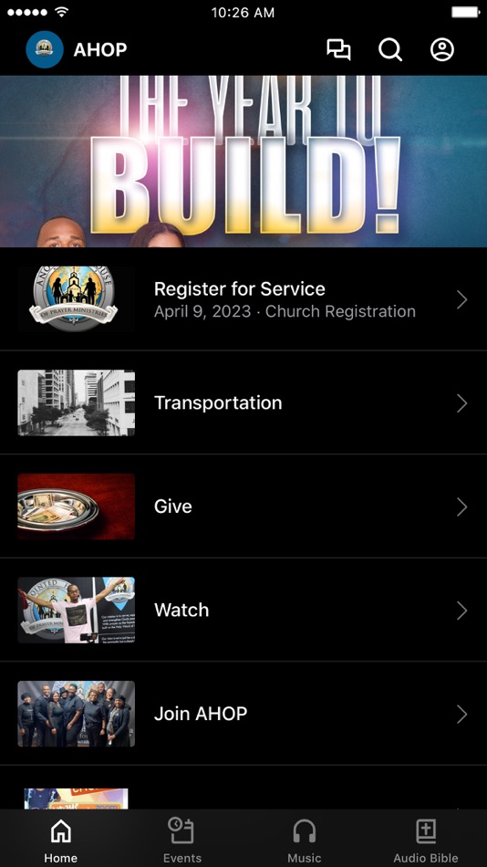 #1. Anointed House Of Prayer Min (iOS) By: THE ANOINTED HOUSE OF PRAYER MINISTRIES