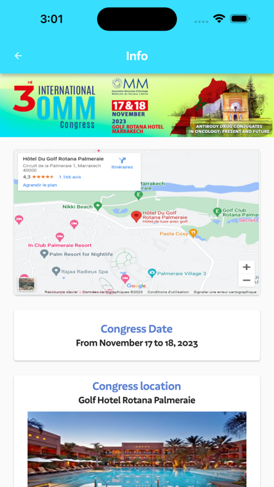 OMM CONGRESS 2023 Screenshot