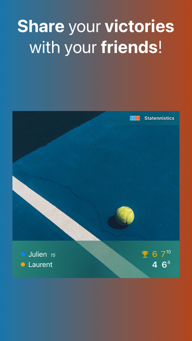 Statennistics: Tennis tracker Screenshot
