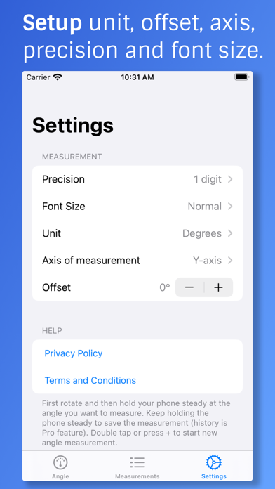 Angle Level - Precise Measure Screenshot