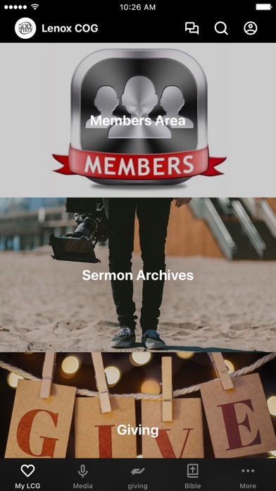 Lenox Church of God Screenshot