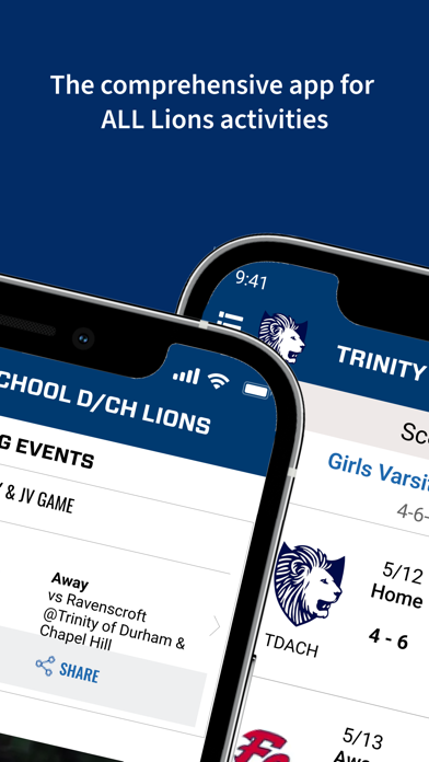 Trinity School D/CH Lions Screenshot