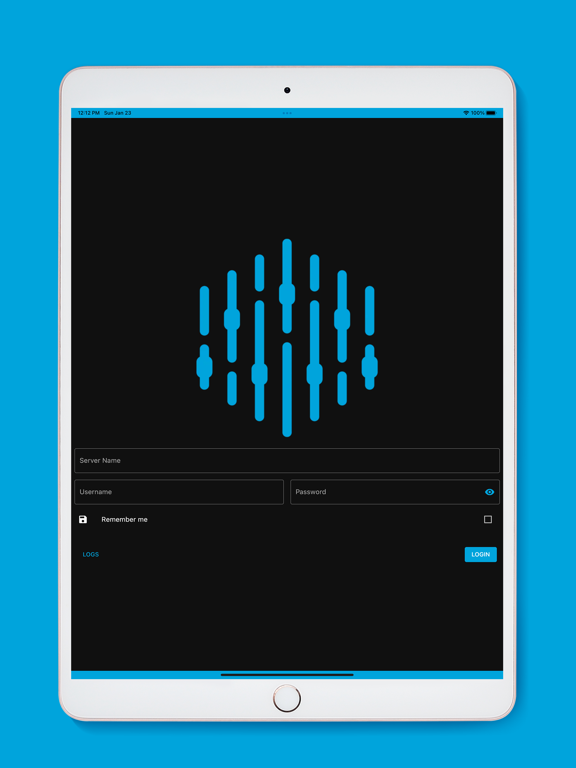NA0826 iPad screenshot 1 - Music app