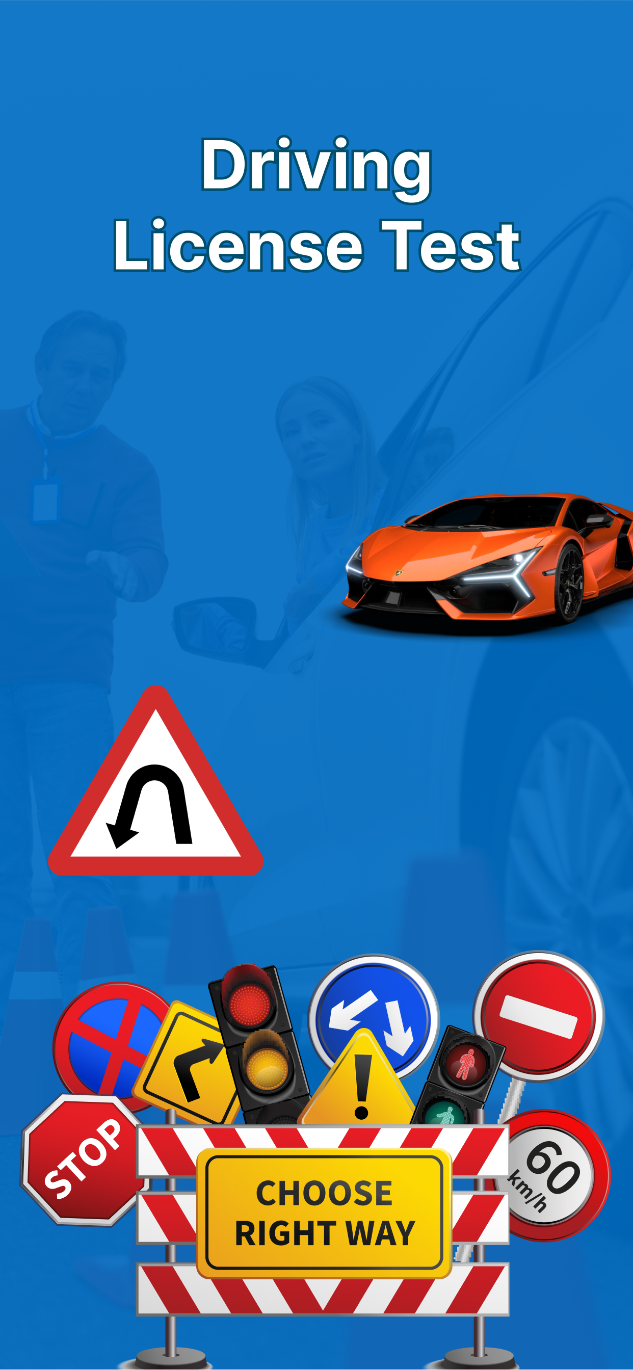 Traffic signs test 2023