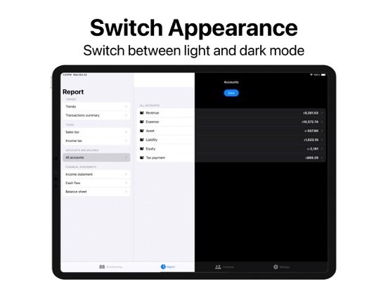 Accounting Pie - Bookkeeping iPad screenshot 9 - Business app